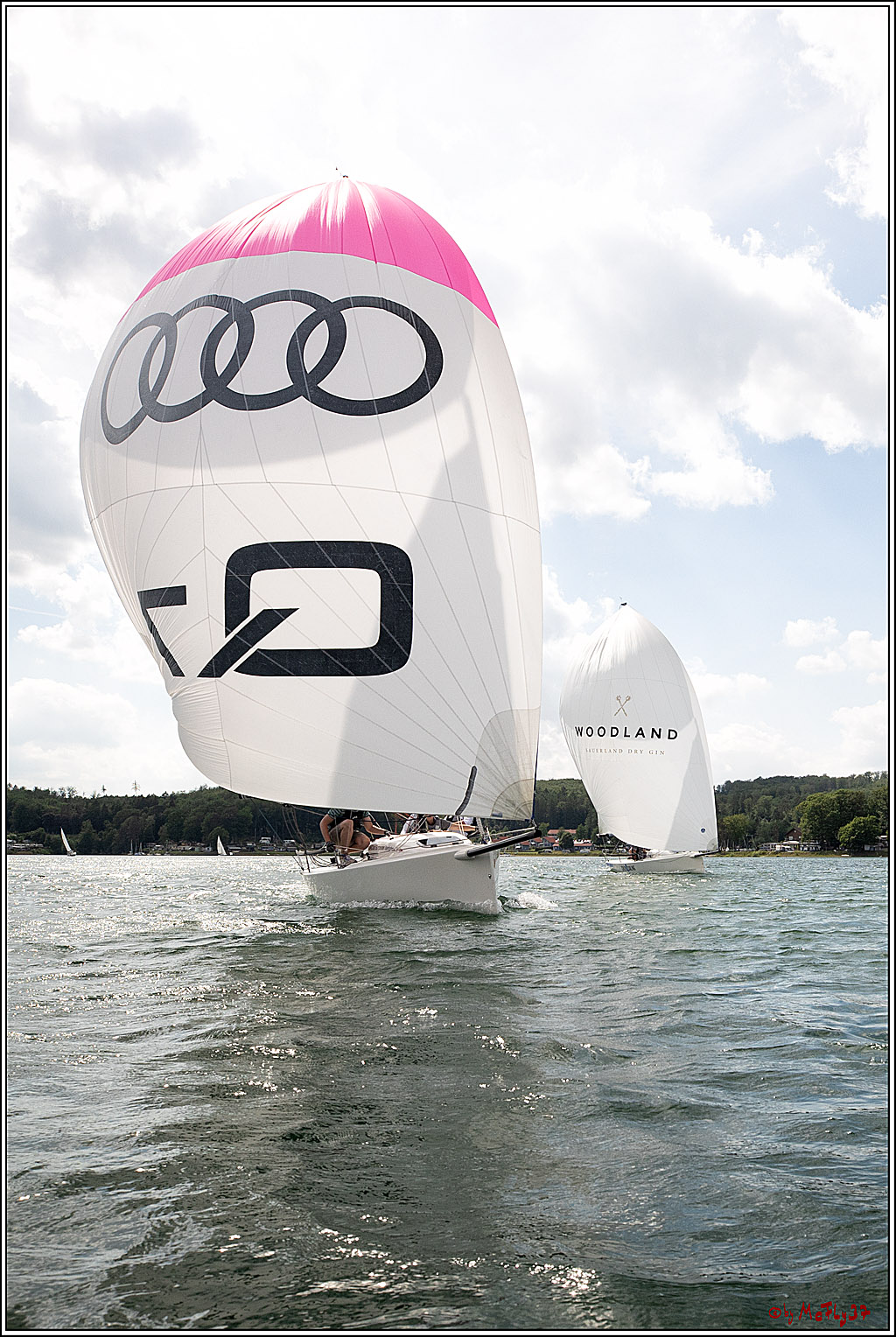 J70 - WOODLAND, 12.06.2021 Segelboot; Segeln; Woodland; Spinnaker; J70; Sorpesee; Sauerland